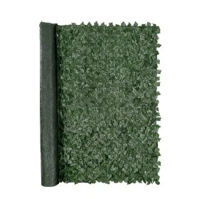 VEVOR Ivy Privacy Fence, 96 x 72 in Artificial Green Wall Screen, Greenery Ivy Fence with Mesh Cloth Backing and Strengthened Joint