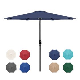 Patio Umbrella Outdoor Table Market Yard Umbrella (Color: as Pic)